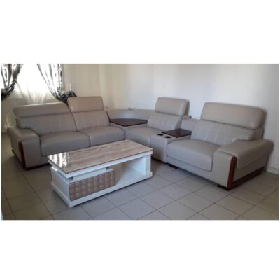 Acheter Salon Cuir Canapé avec Table basse dakar sénégal